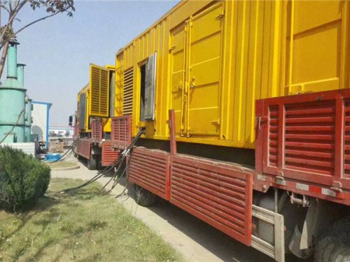 钦州出租静音发电机